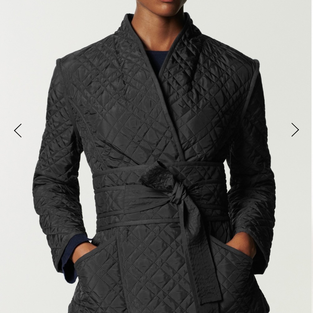 The Fold “sold out” Quilted Reversible Blazer